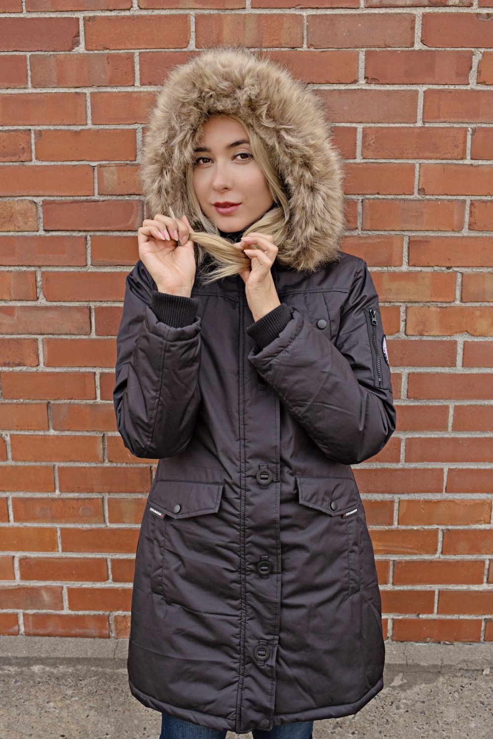 Manteau d'hiver Exploration pour femmes - long