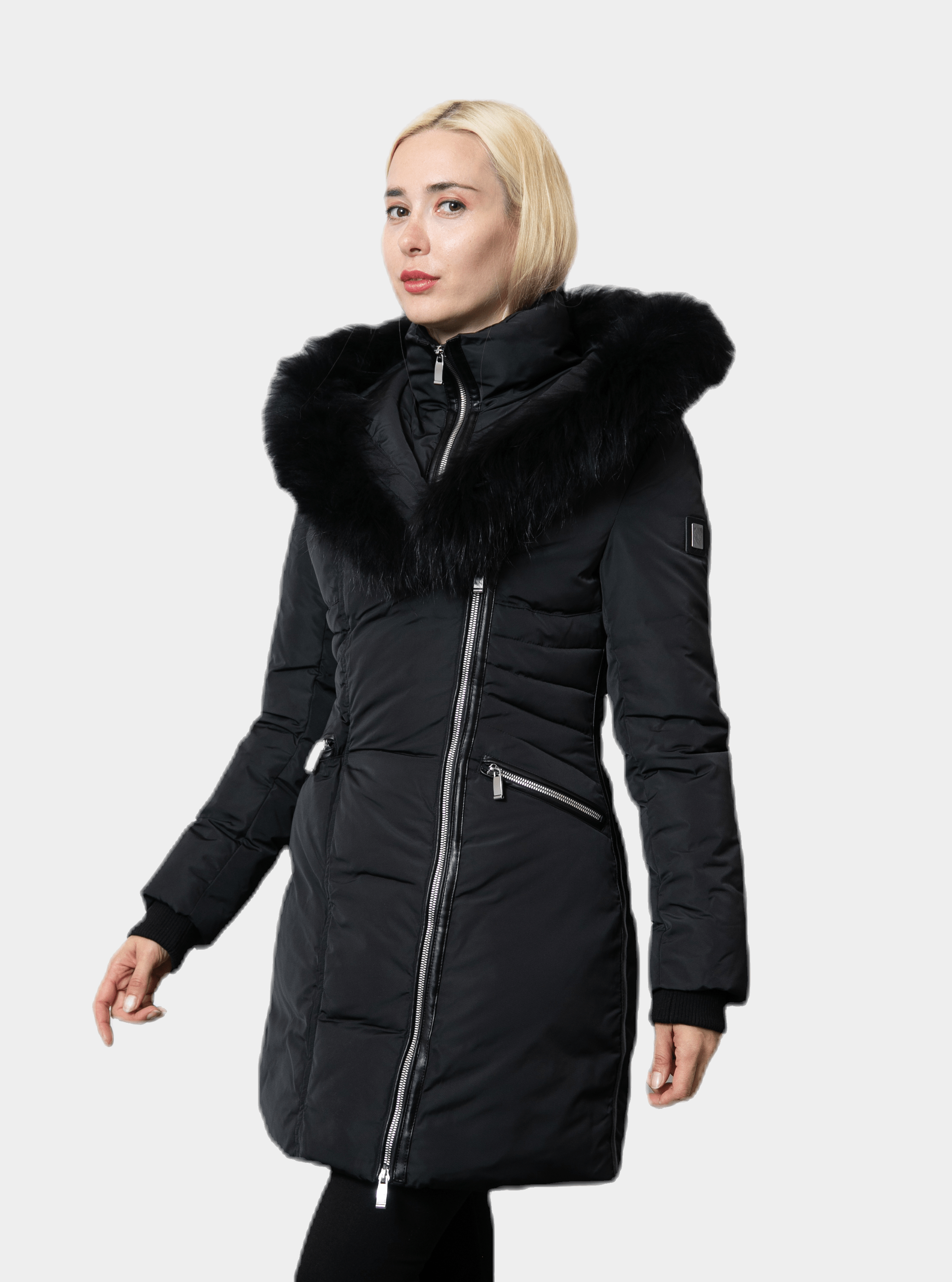 fourrure manteau hiver femme