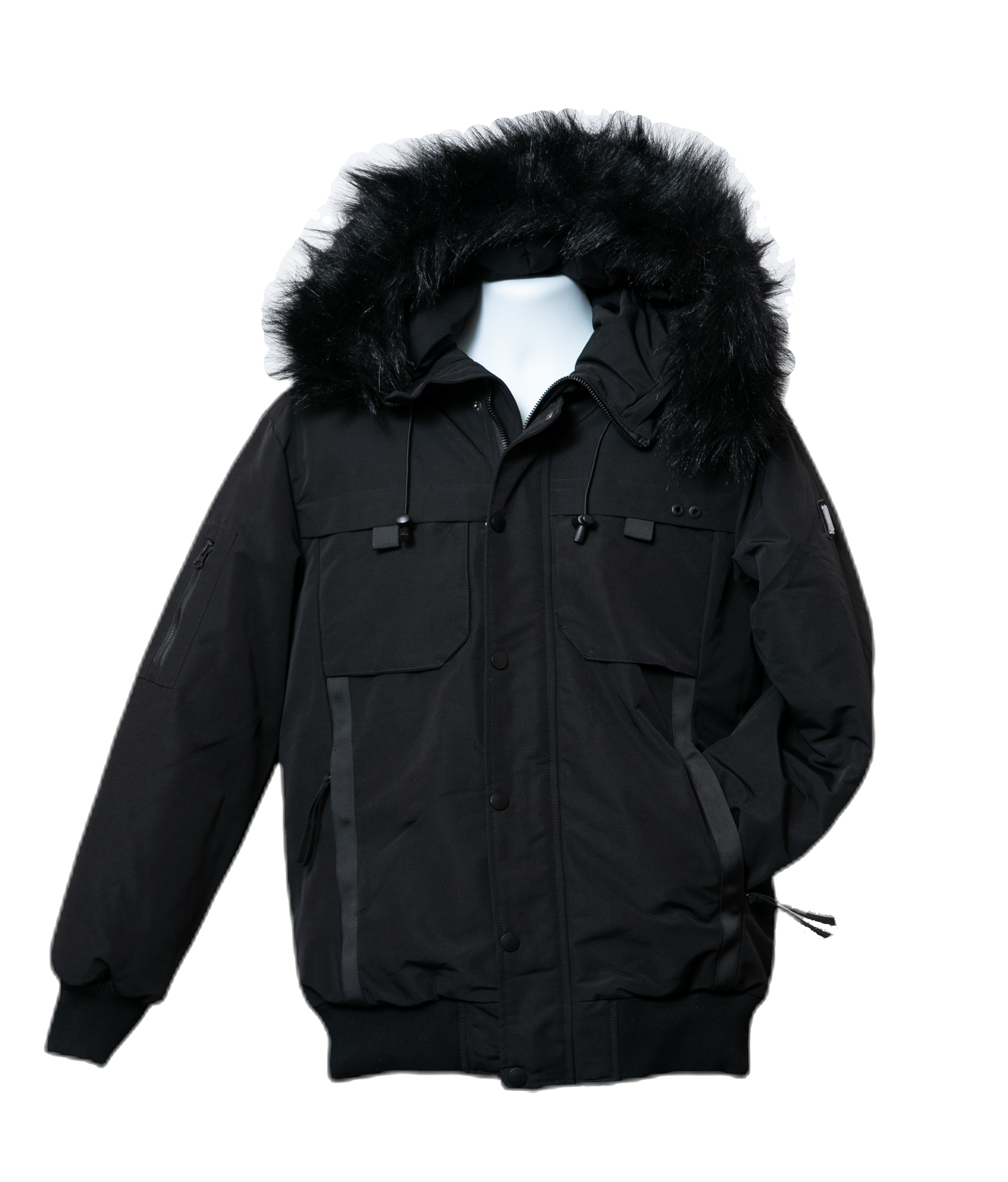 Manteau d'hiver Diamond Trail pour Homme - Noir - Mega Vente